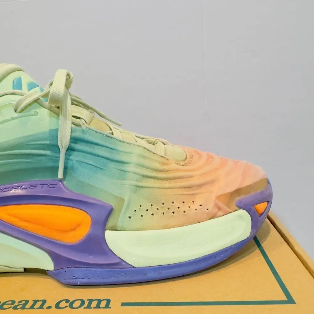 Air Jordan Luka 3 Mens Size 9 Blurred Vision Vapor Green Cone Basketball Shoes